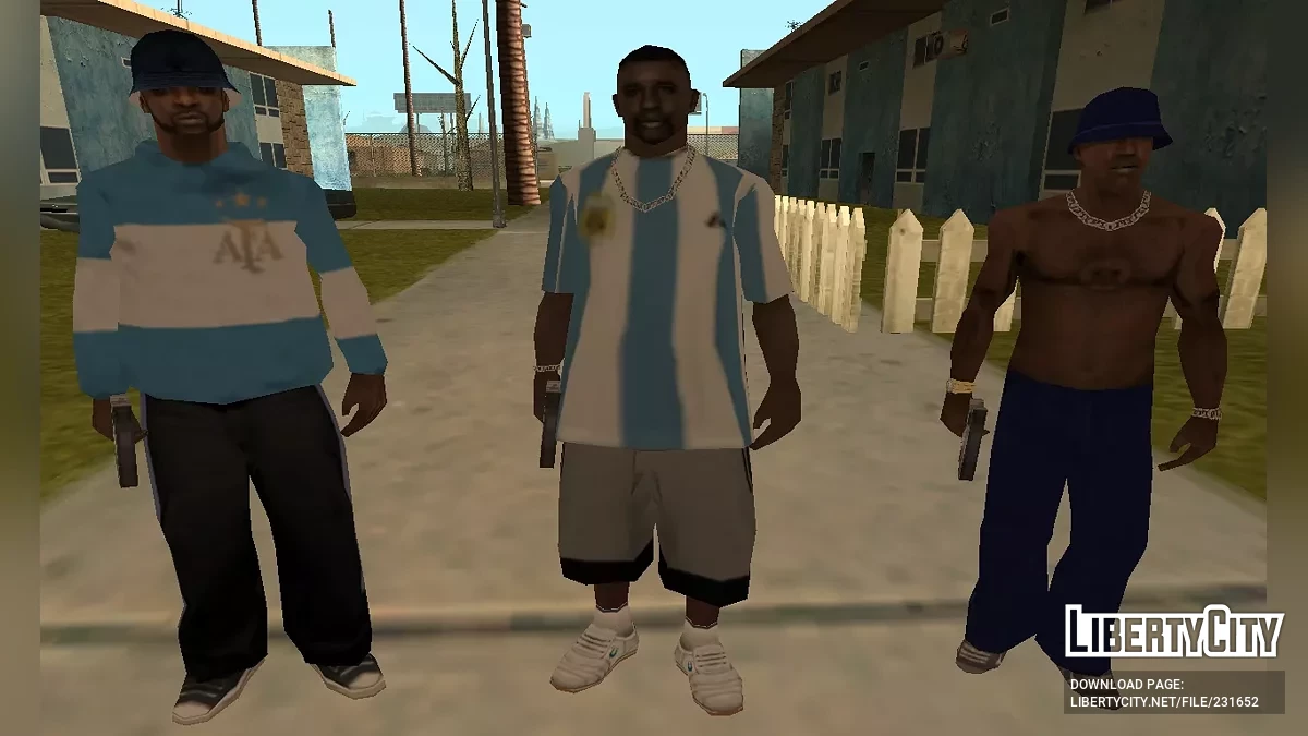 Аргентинские болельщики (SA Style) / GTA San Andreas