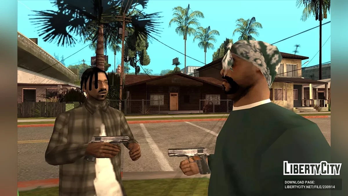 Маленький Дьявол и Большой Дьявол / GTA San Andreas