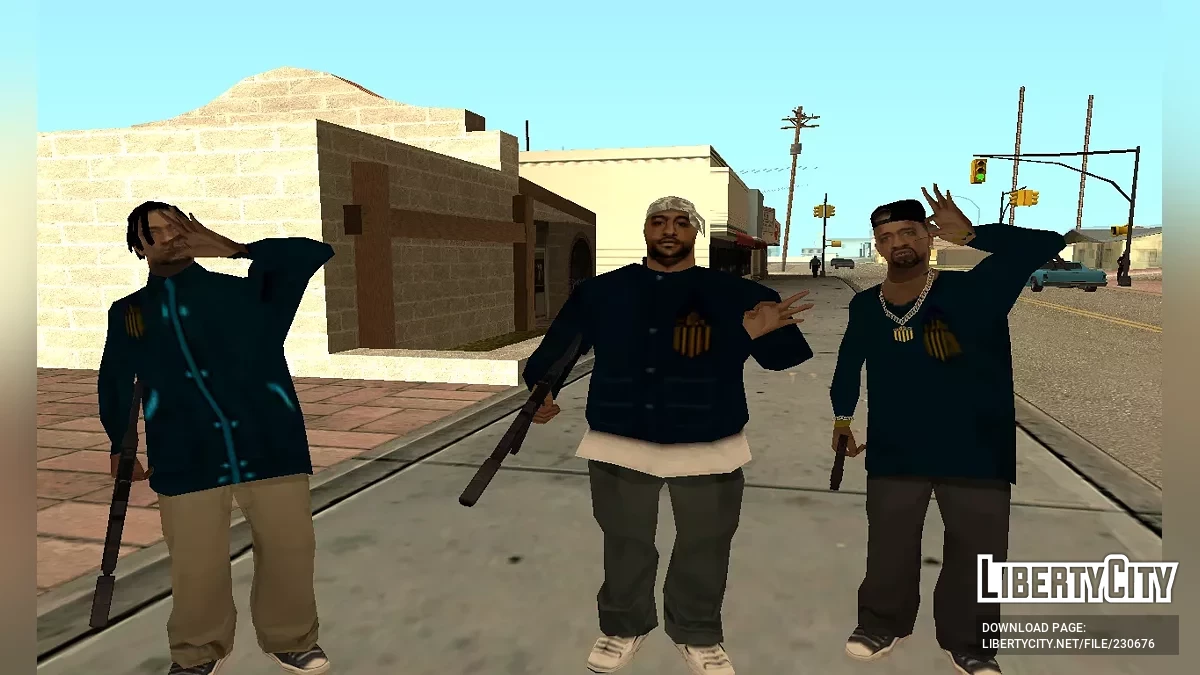 Классические Лос Канальяс (стиль SA) / GTA San Andreas