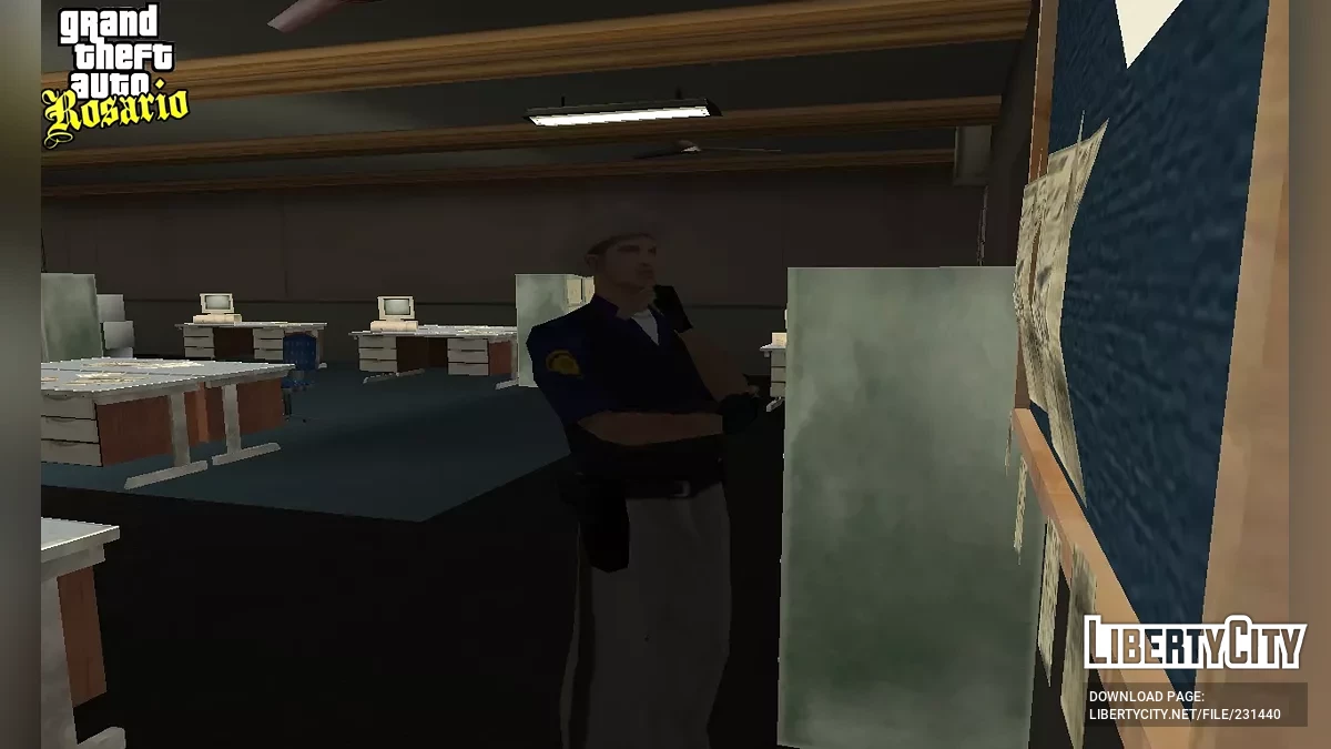 Полиция Санта-Фе, Аргентина (стиль SA) / GTA San Andreas