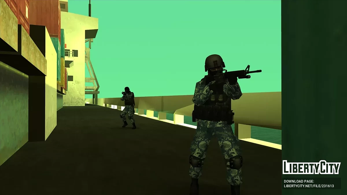 Специальный разведывательный отряд (SRD) ВМС / GTA San Andreas