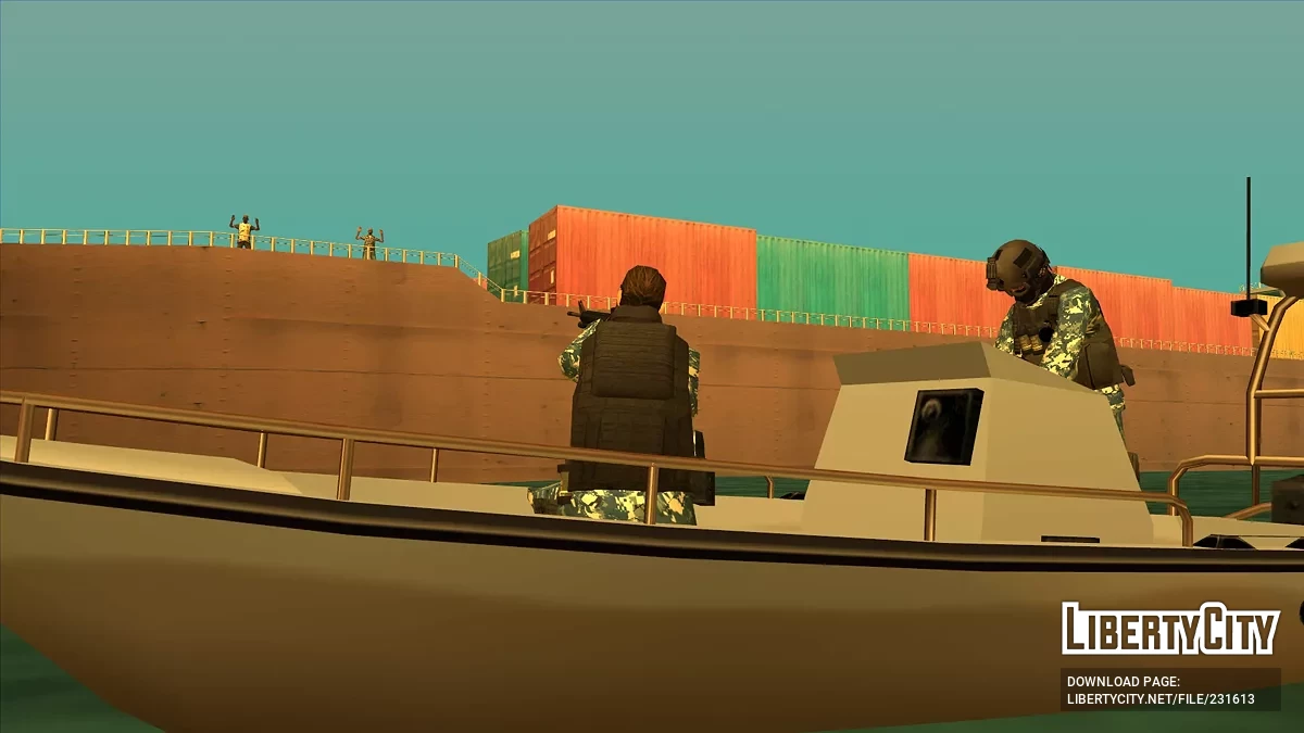 Специальный разведывательный отряд (SRD) ВМС / GTA San Andreas