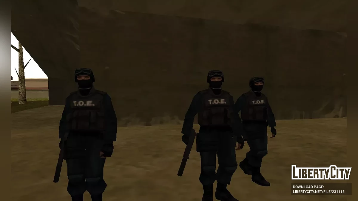 ТОЭ 90-х (стиль SA) / GTA San Andreas