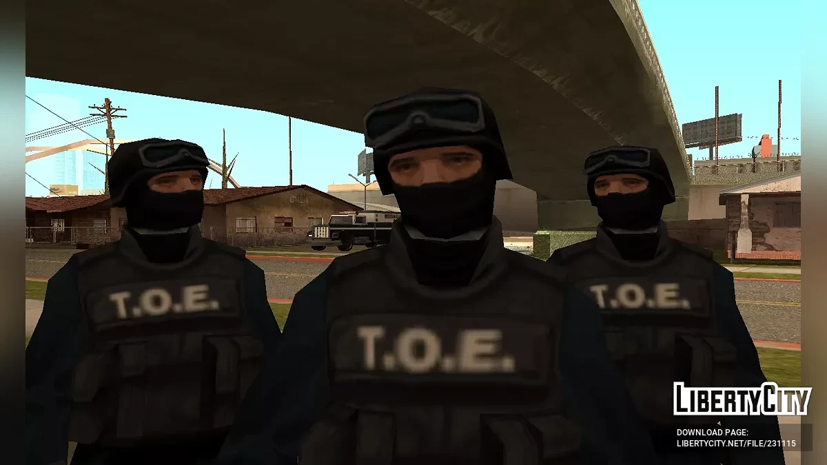 ТОЭ 90-х (стиль SA) / GTA San Andreas