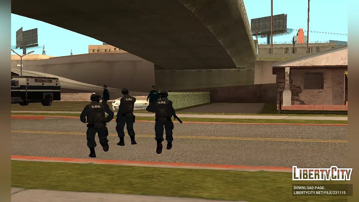 ТОЭ 90-х (стиль SA) / GTA San Andreas