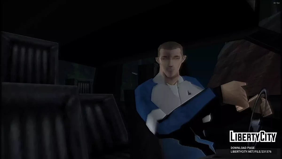 Винсент Кассель из фильма "La Haine" / GTA San Andreas