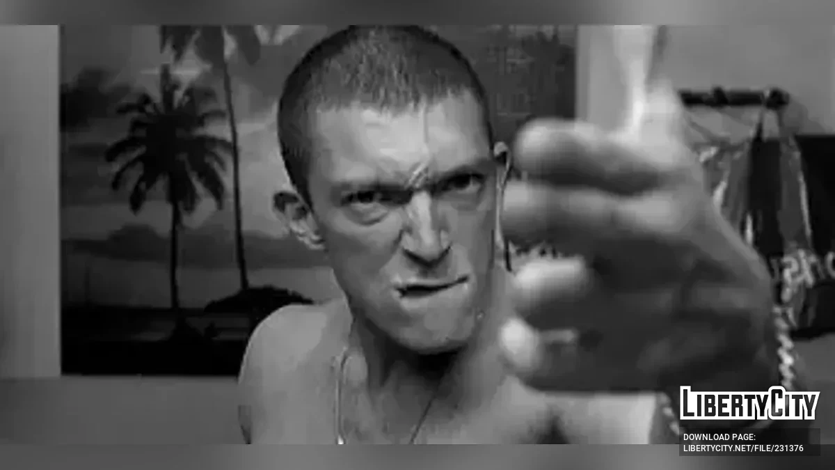 Винсент Кассель из фильма "La Haine" / GTA San Andreas