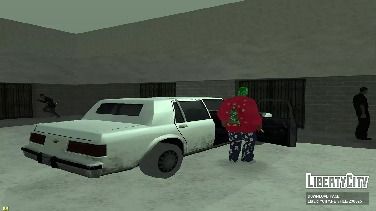 Зимний сборник скинов для банд / GTA San Andreas