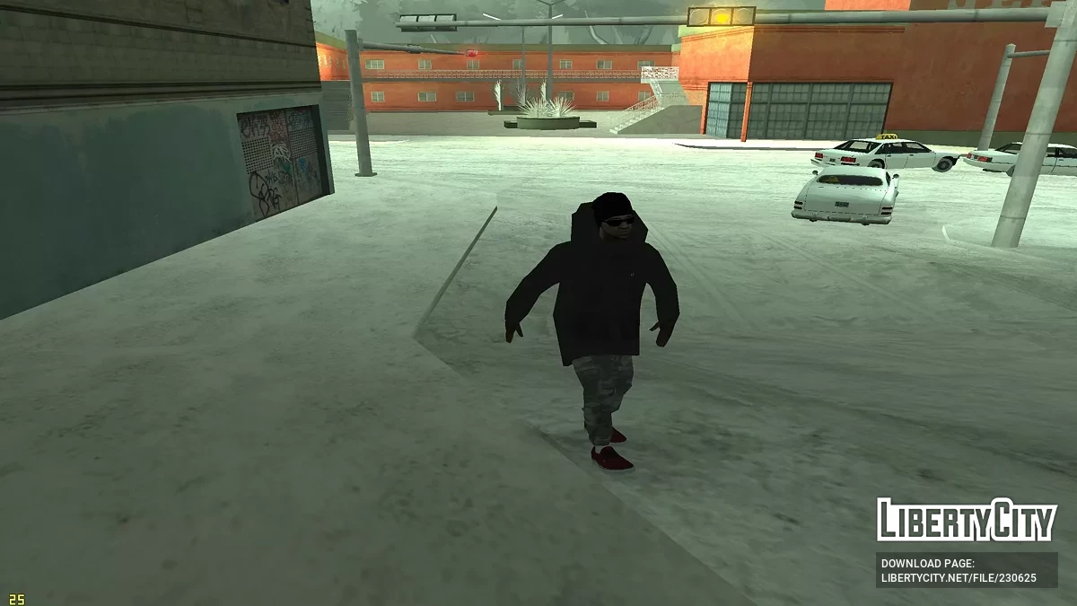 Зимний сборник скинов для банд / GTA San Andreas