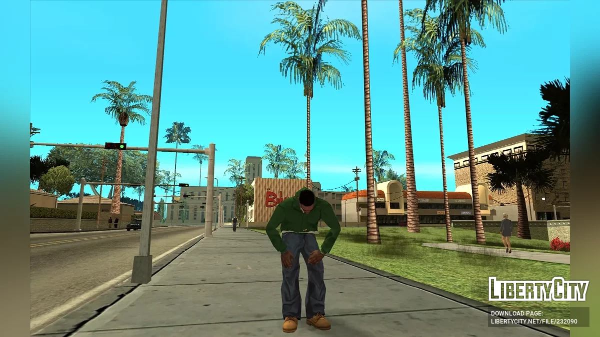 Бета CJ / GTA San Andreas