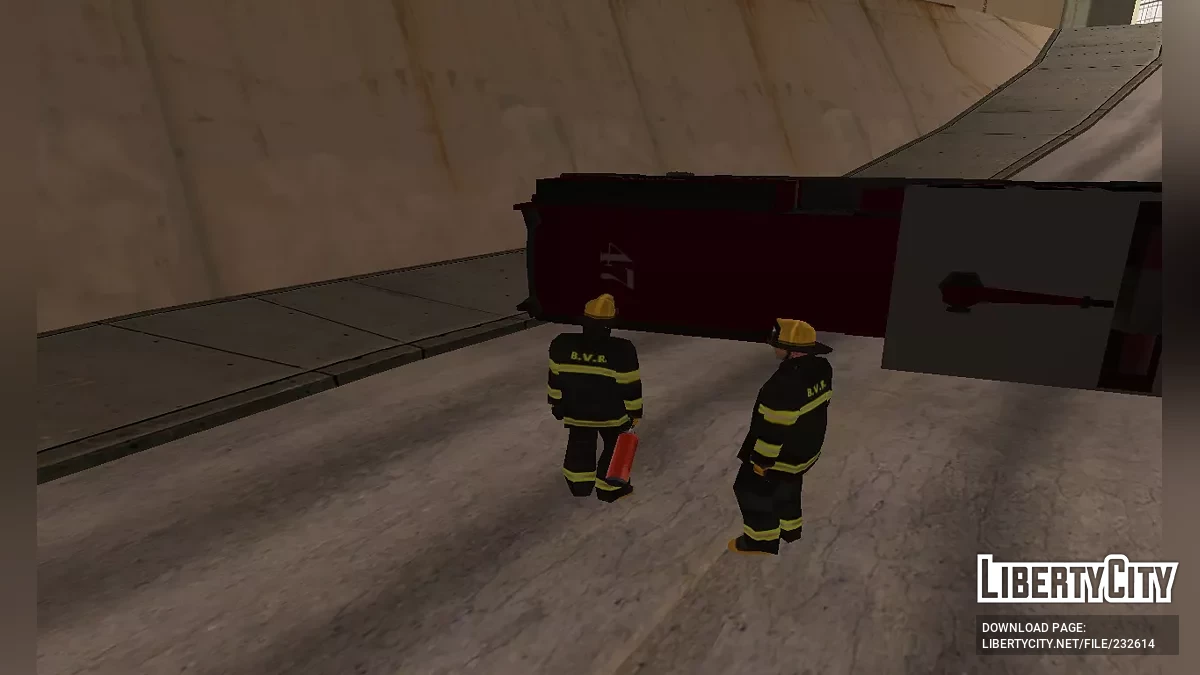 Добровольные пожарные Росарио (стиль SA) / GTA San Andreas