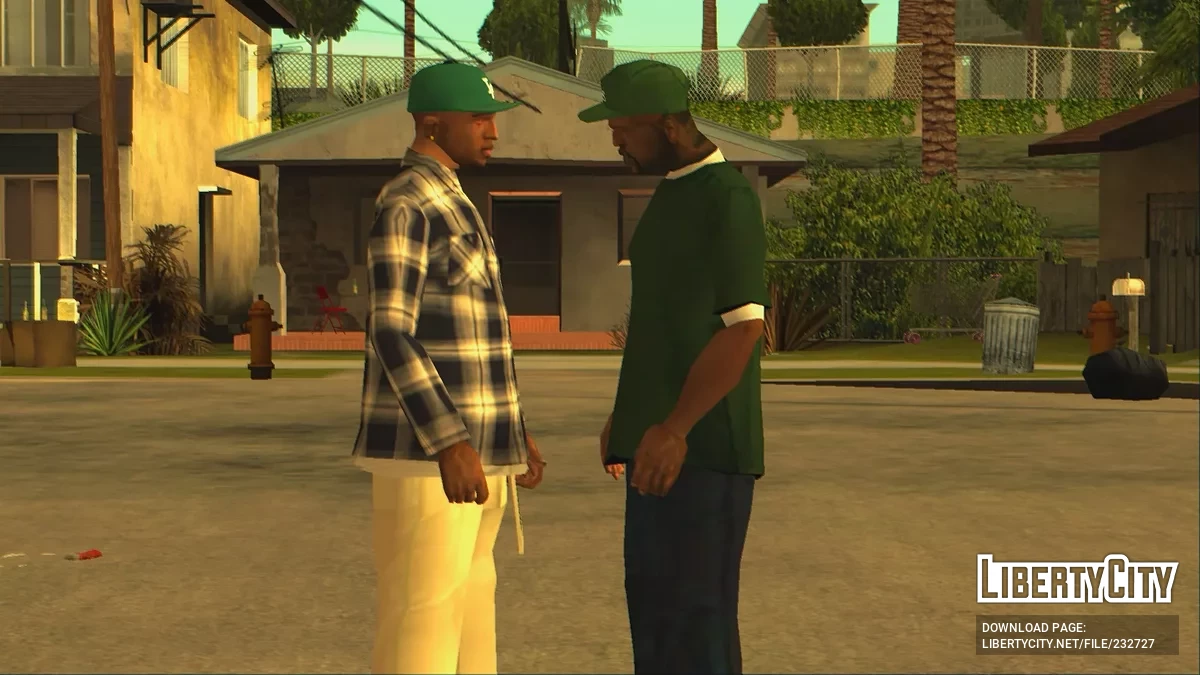 Лицо Брайана Джонсона / GTA San Andreas