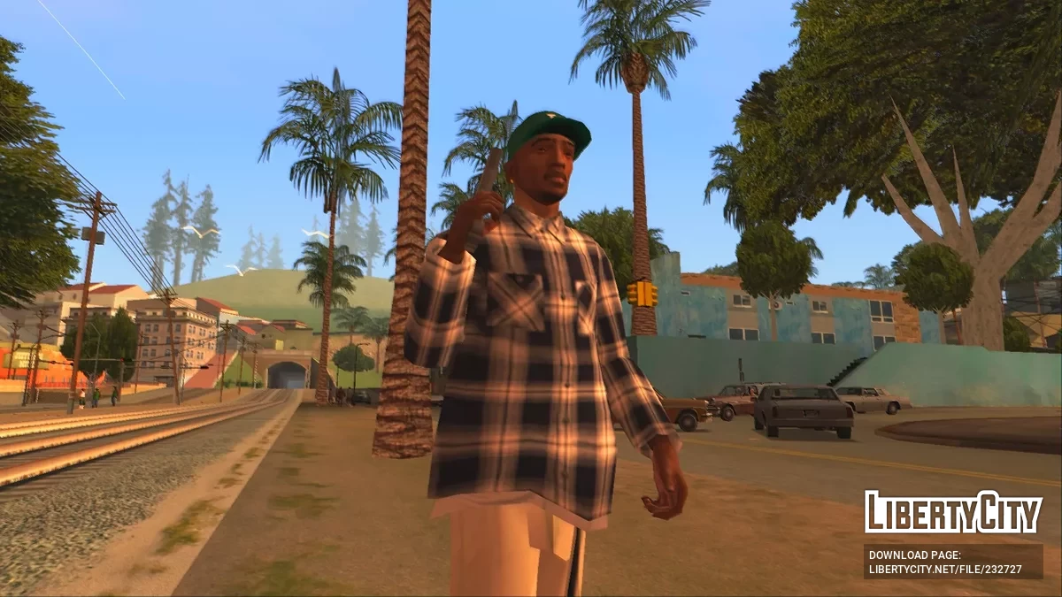 Лицо Брайана Джонсона / GTA San Andreas