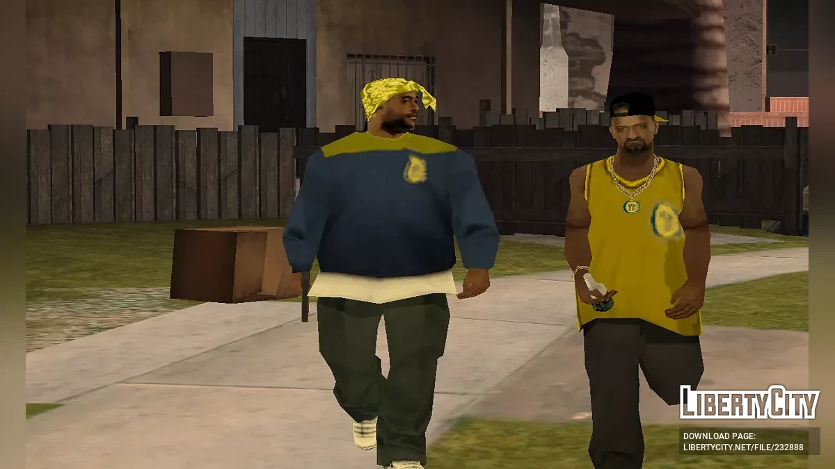 Воссозданная текстура Los Canallas (стиль SA) / GTA San Andreas