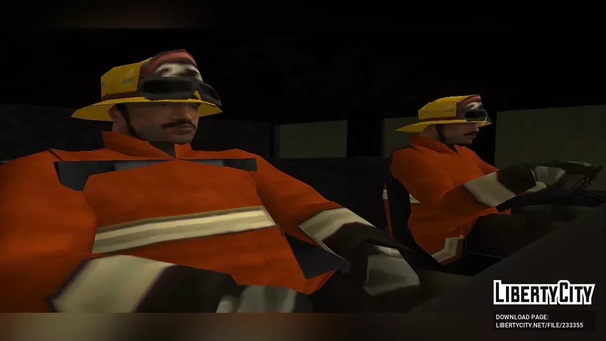 Пожарная служба Санта-Фе, бригада USAR (стиль SA) / GTA San Andreas