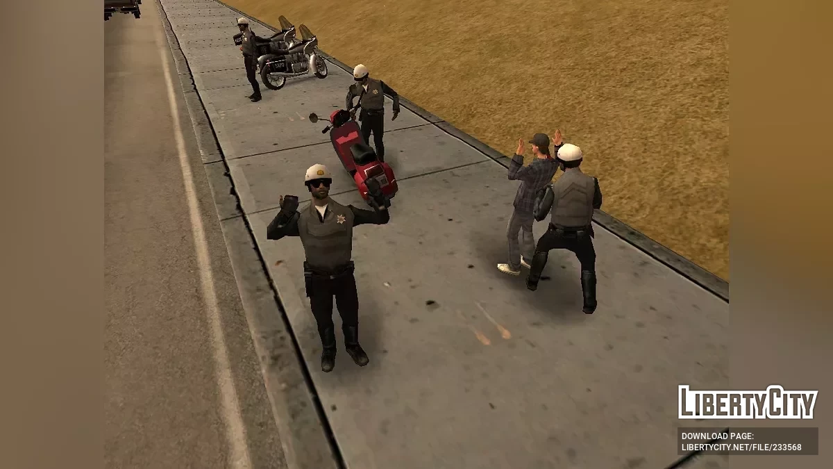 Бригада быстрого реагирования Национального университета Росарио / GTA San Andreas