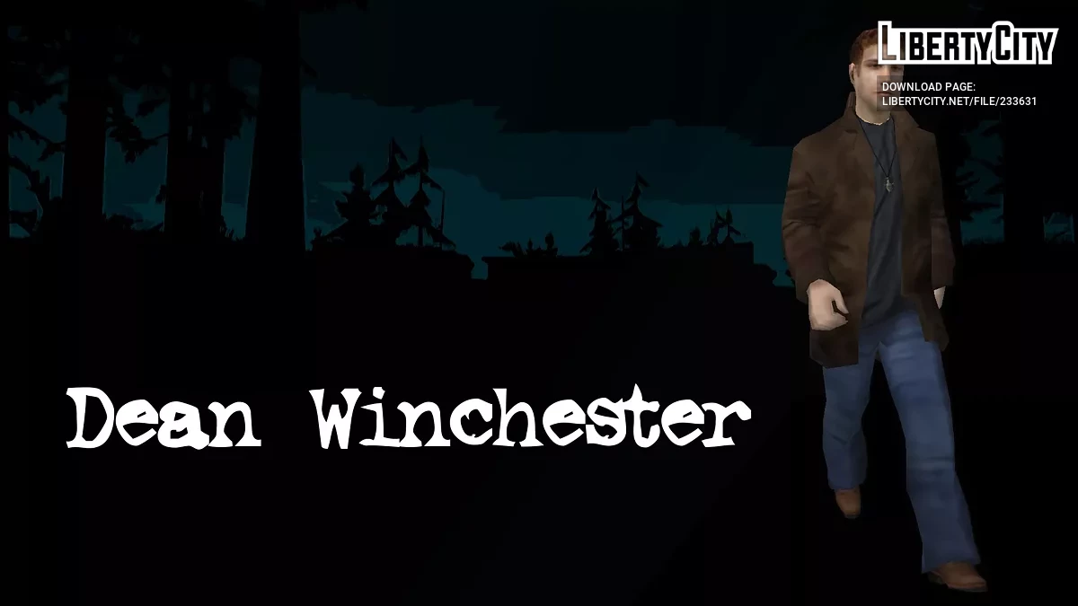 Дин Винчестер из Сверхъестественного / GTA San Andreas