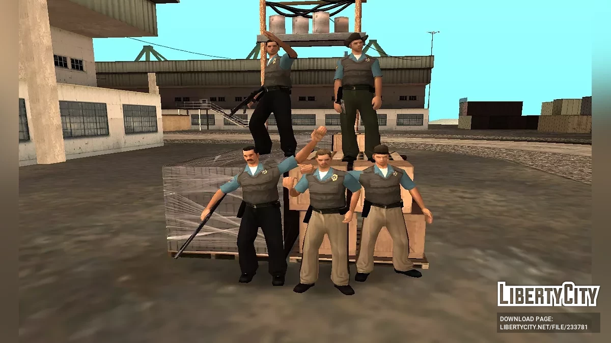 Полиция Аргентины (переработка, стиль SA) / GTA San Andreas