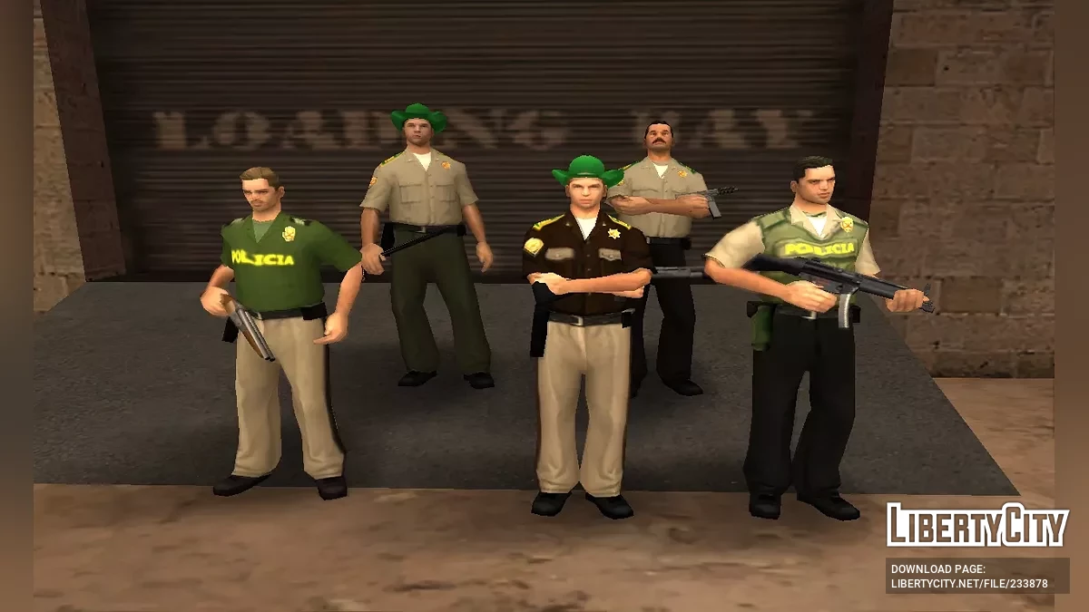 Национальная полиция Перу (стиль SA) / GTA San Andreas