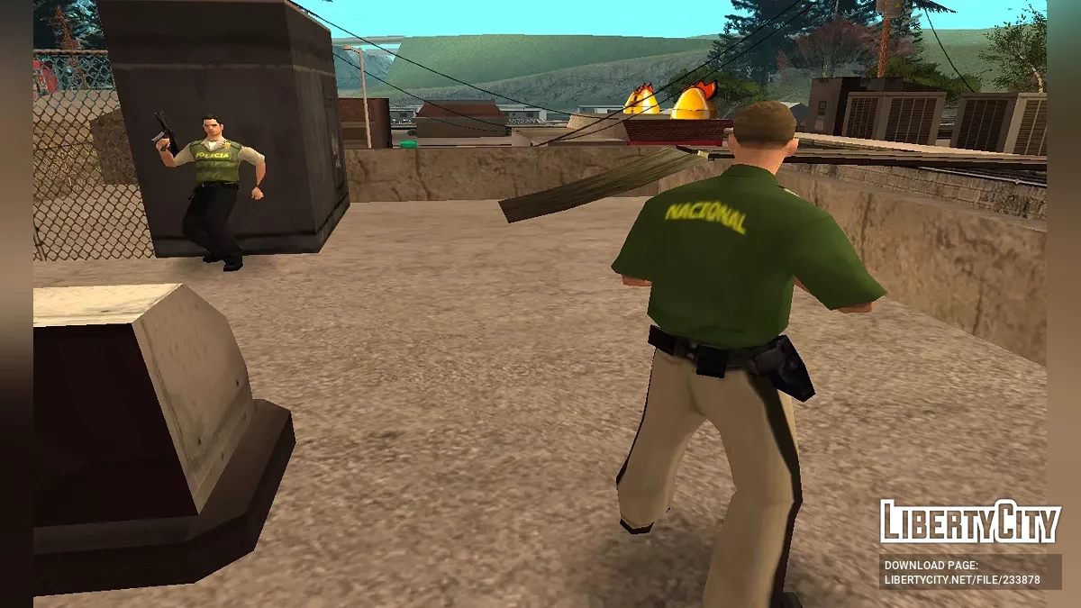 Национальная полиция Перу (стиль SA) / GTA San Andreas