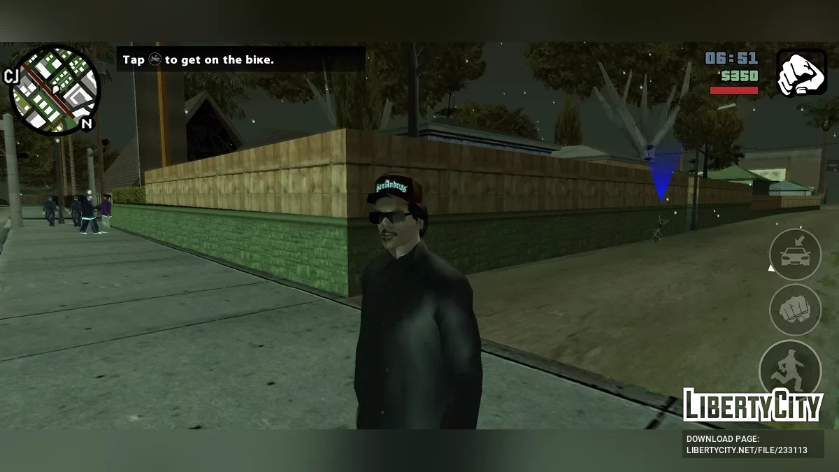 Райдер вместо СиДжея (player.img) (PC/Mobile) / GTA San Andreas