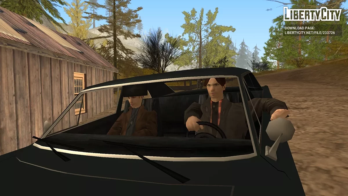Сэм Винчестер из Сверхъестественного / GTA San Andreas