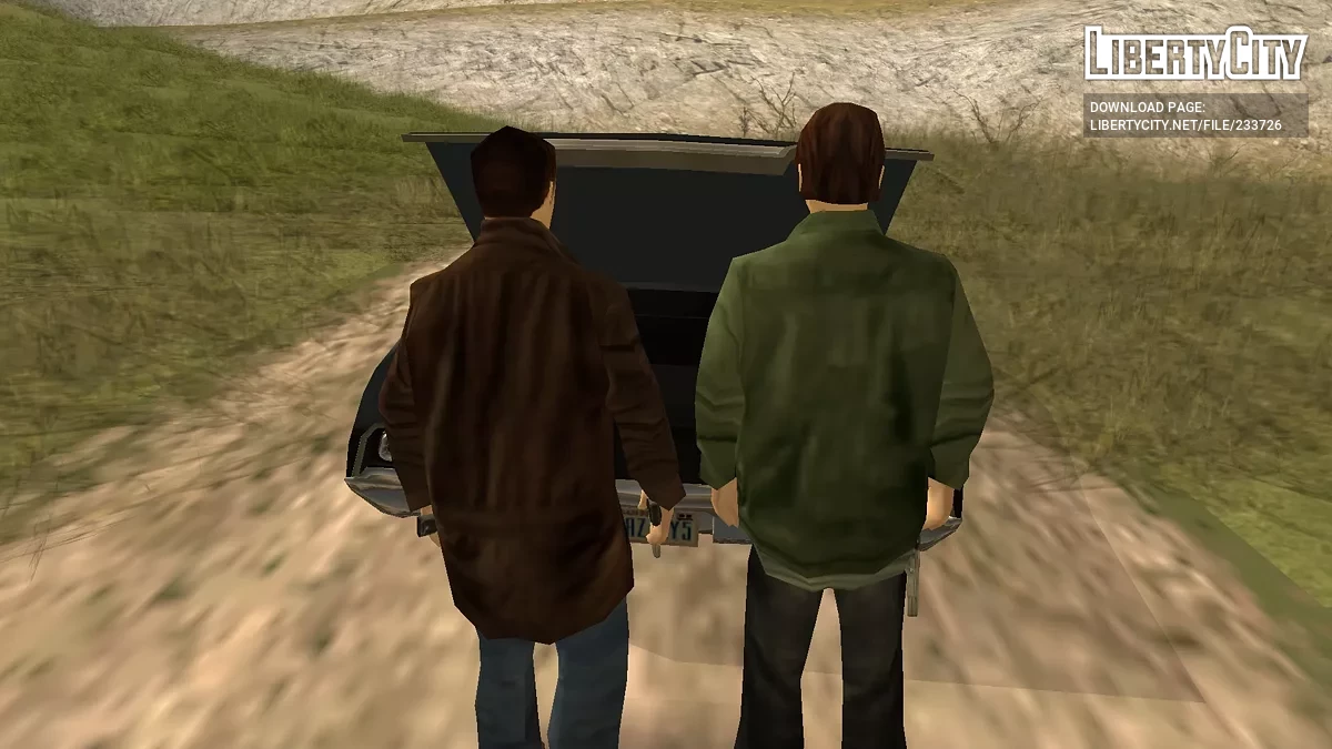 Сэм Винчестер из Сверхъестественного / GTA San Andreas