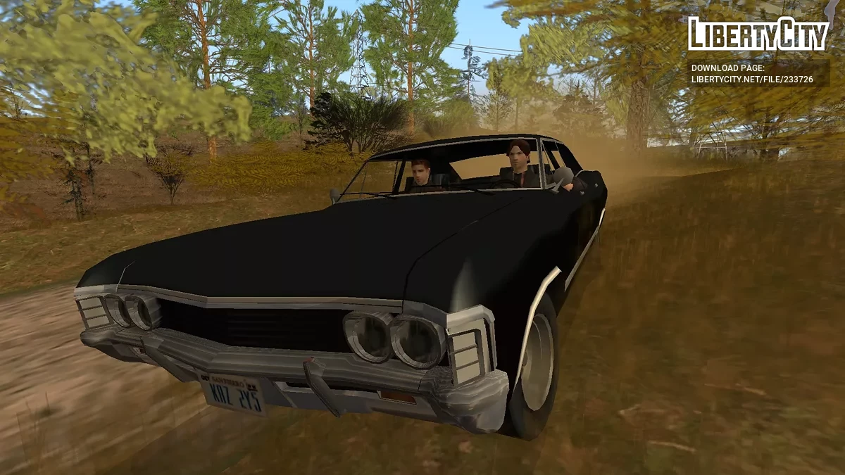 Сэм Винчестер из Сверхъестественного / GTA San Andreas