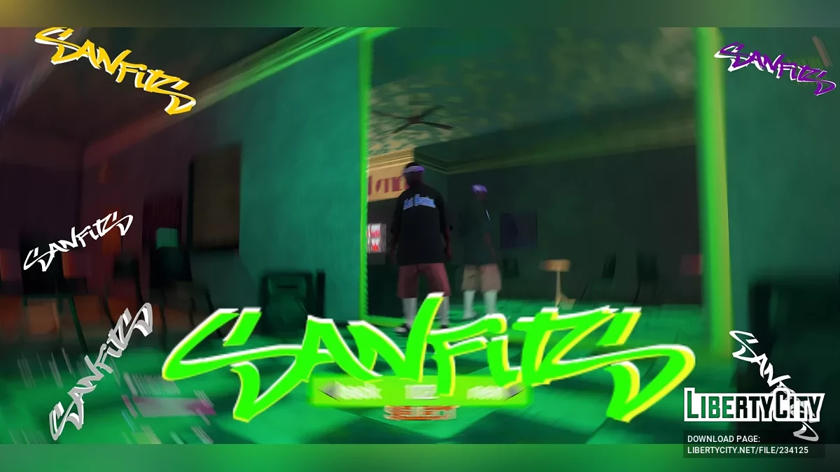 SanFits - HD Пак Скинов / GTA San Andreas