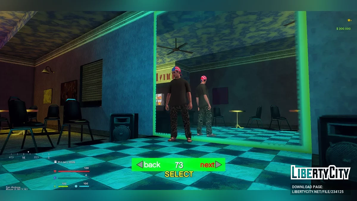 SanFits - HD Пак Скинов / GTA San Andreas