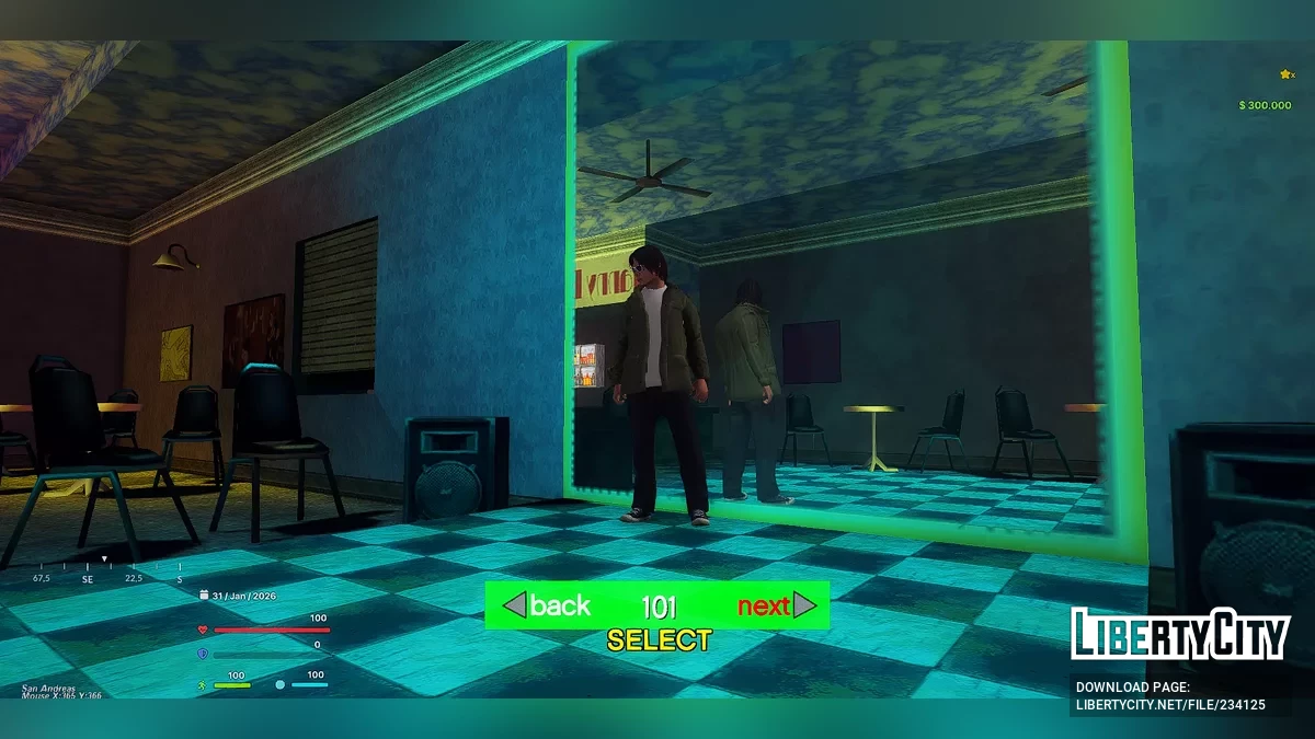 SanFits - HD Пак Скинов / GTA San Andreas