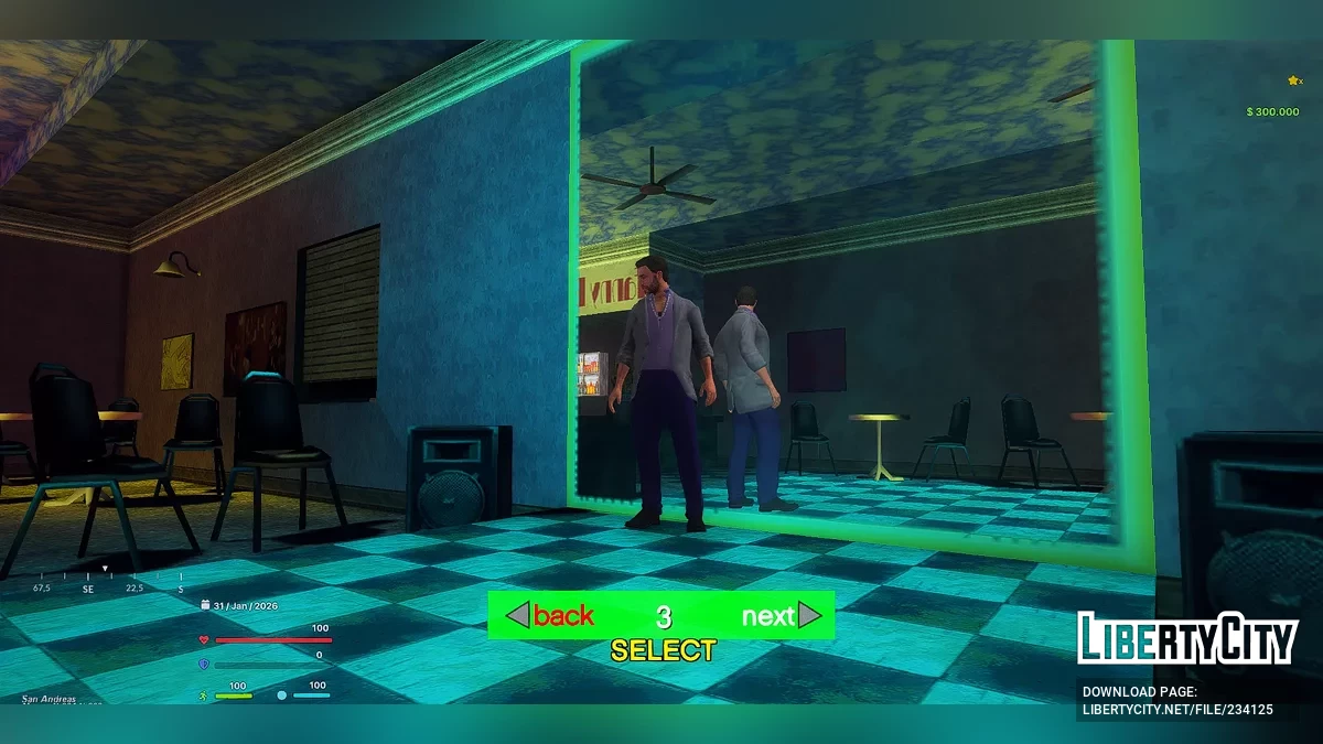 SanFits - HD Пак Скинов / GTA San Andreas