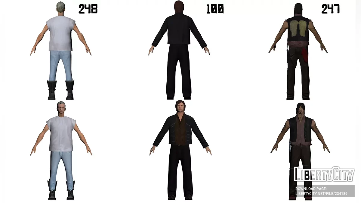 Пак Байкеров / GTA San Andreas