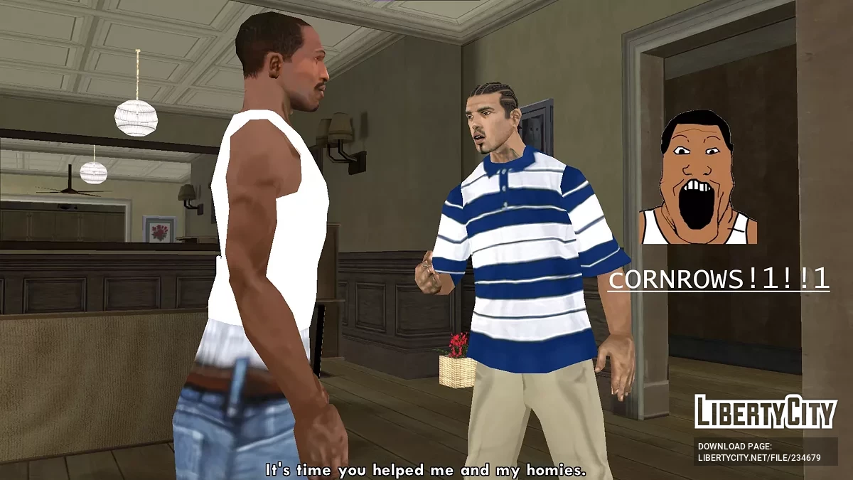 Редизайн Цезаря Виалпандо / GTA San Andreas