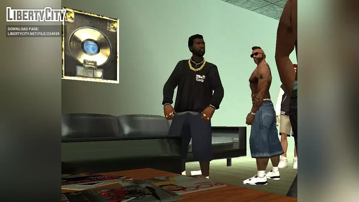 Madd Dogg (Новый дизайн) / GTA San Andreas