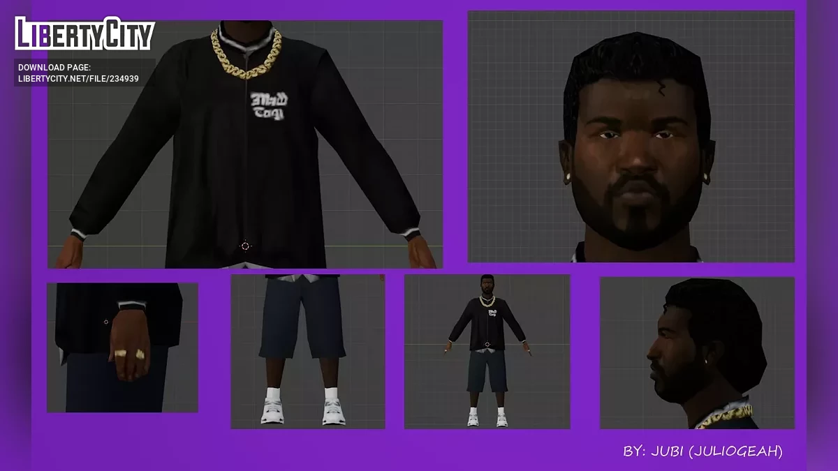 Madd Dogg (Новый дизайн) / GTA San Andreas