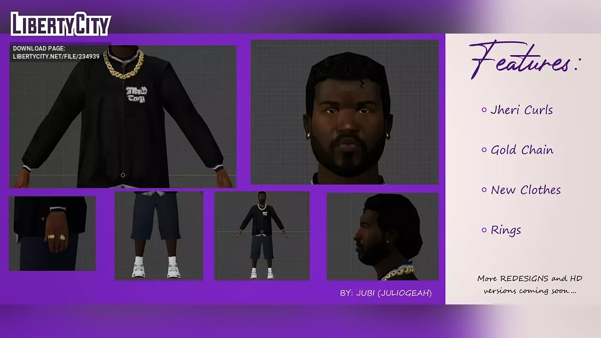 Madd Dogg (Новый дизайн) / GTA San Andreas
