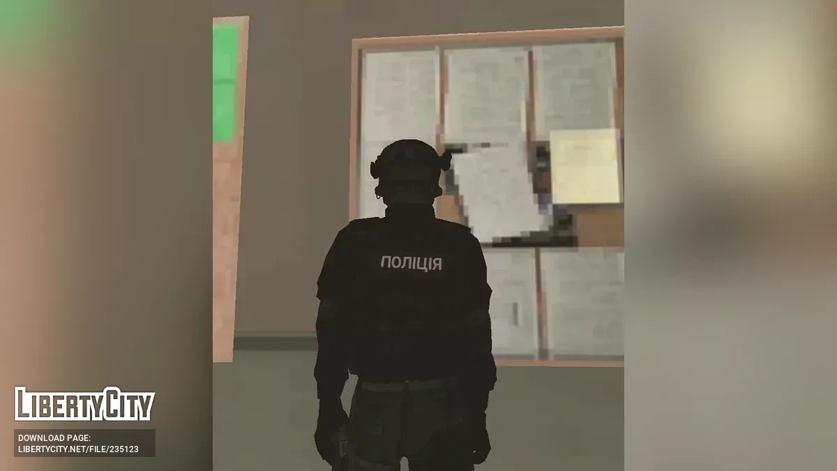 Ukrainian SWAT / Полиция Украины / GTA San Andreas