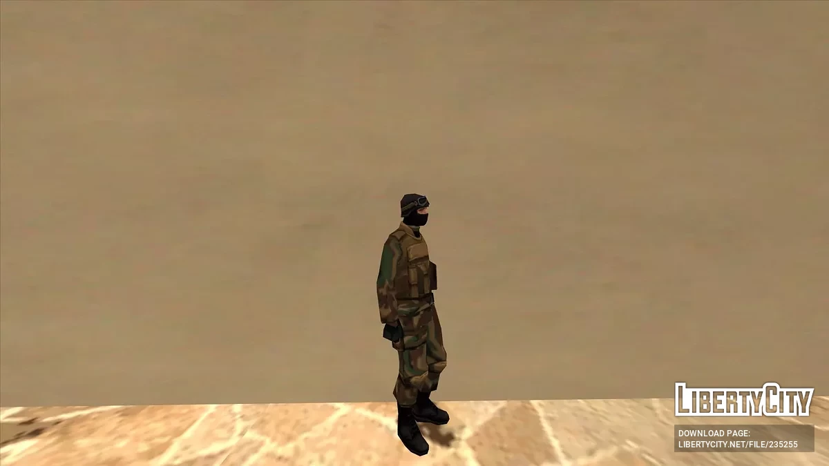 Скин армейского спецназа / GTA San Andreas