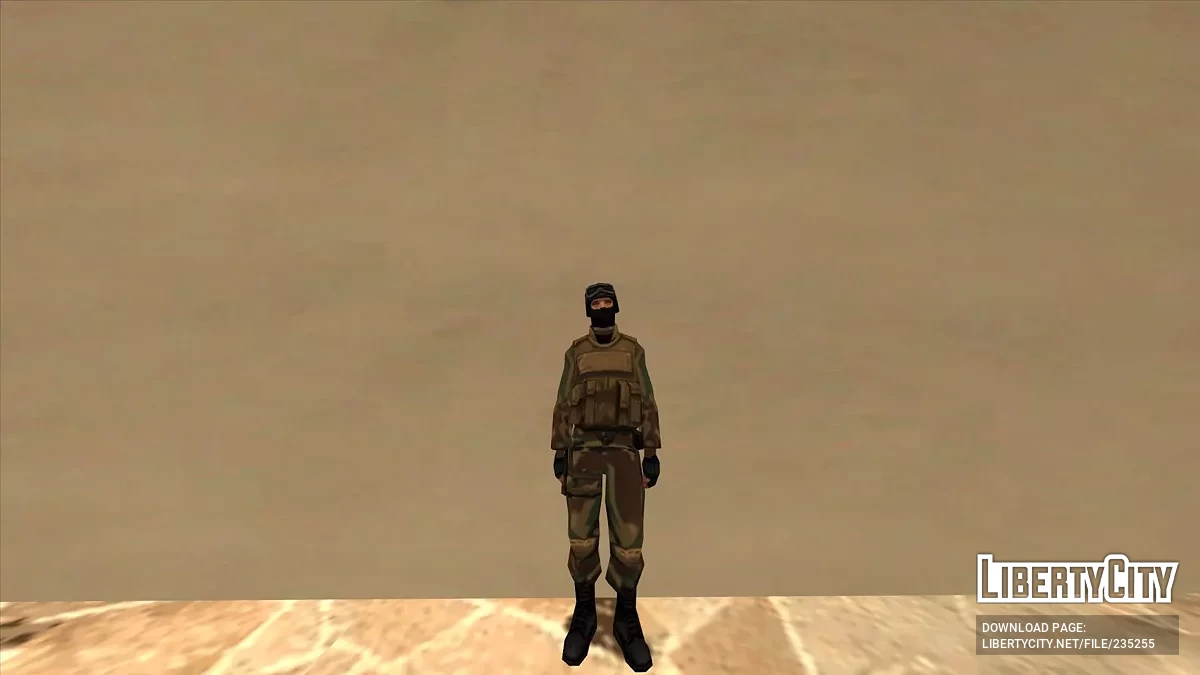 Скин армейского спецназа / GTA San Andreas