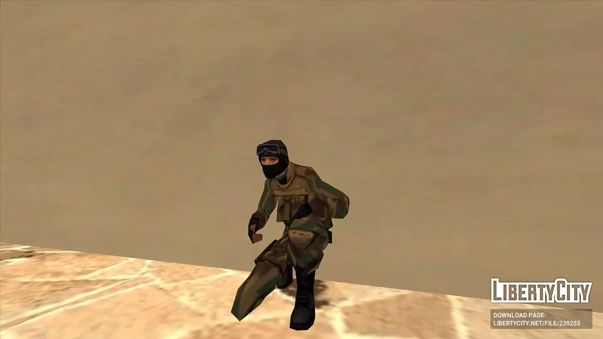 Скин армейского спецназа / GTA San Andreas