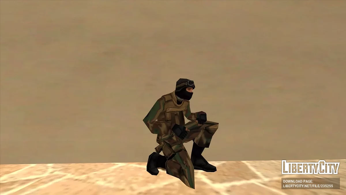 Скин армейского спецназа / GTA San Andreas