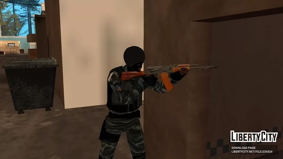 Боец спецназа 