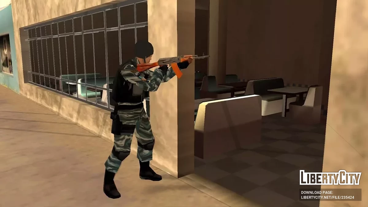 Боец спецназа 