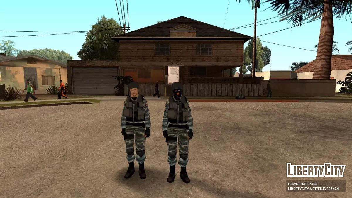 Боец спецназа 