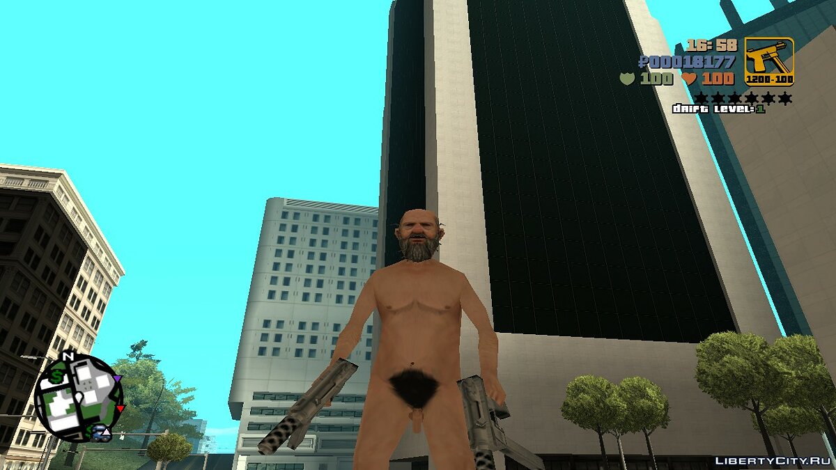 gta online голый персонаж