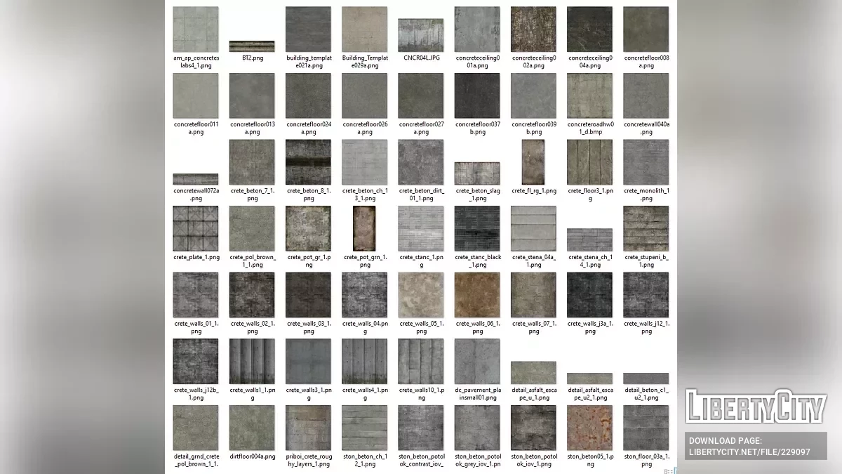 Сборник текстур для модмейкеров / Файлы для модмейкеров