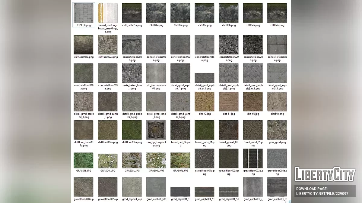 Сборник текстур для модмейкеров / Файлы для модмейкеров