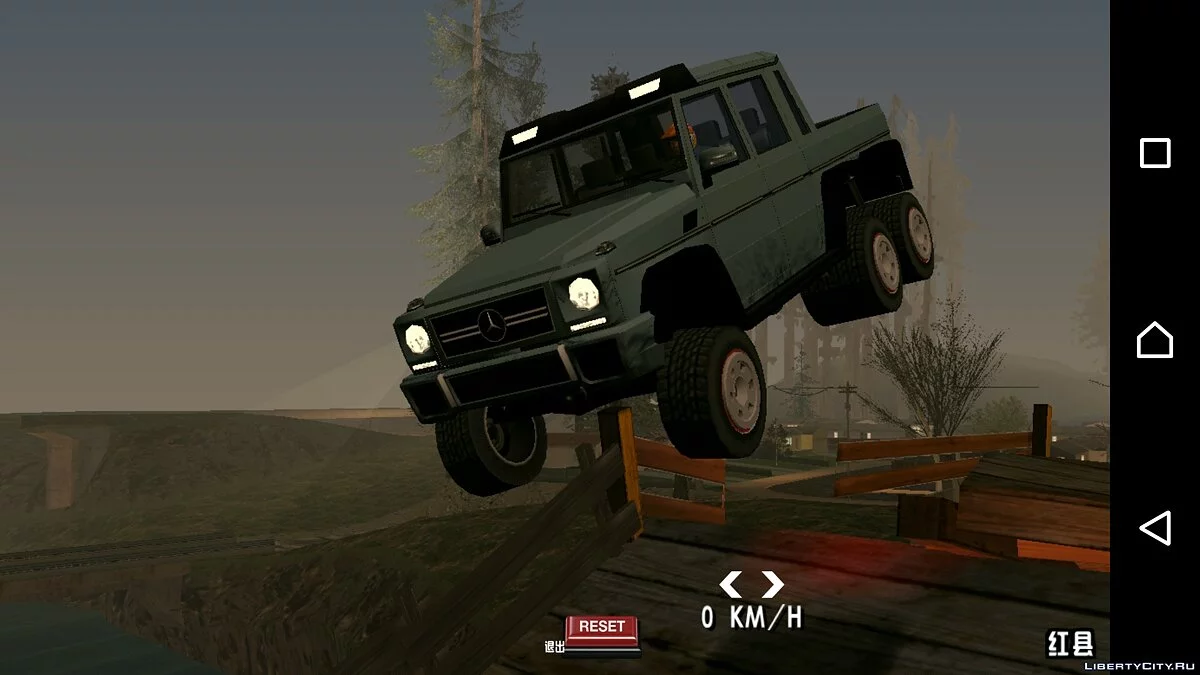 Mercedes Benz G63 AMG 6x6 (только DFF) / GTA San Andreas (iOS, Android)