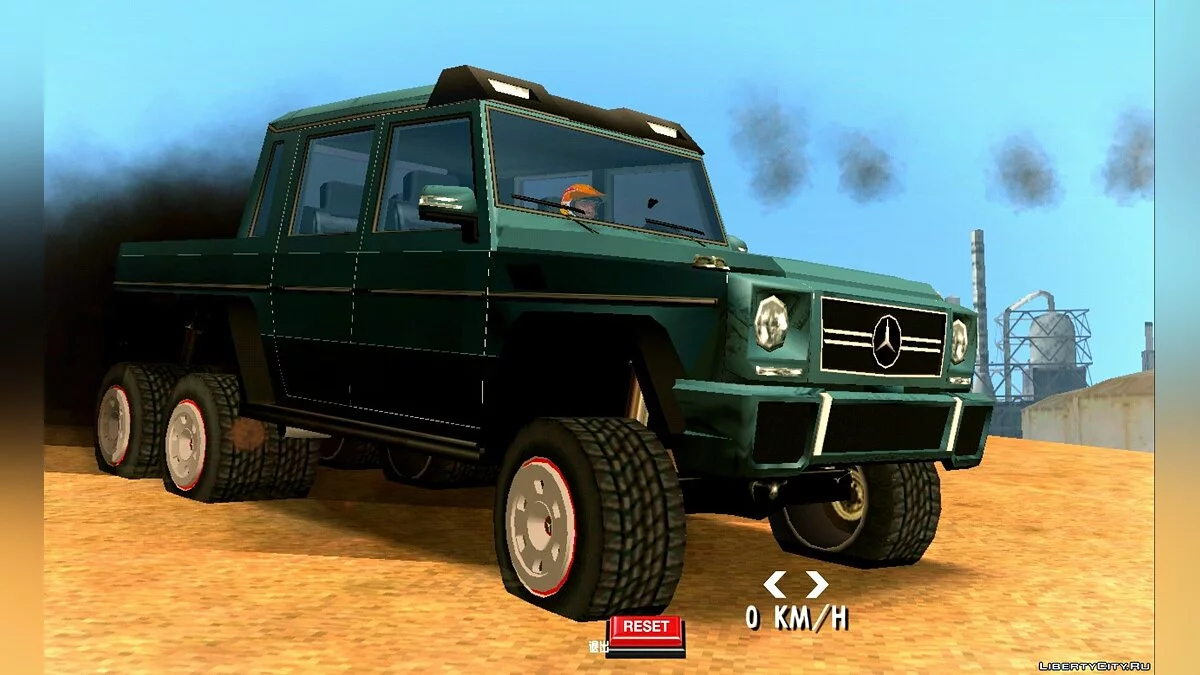 Mercedes Benz G63 AMG 6x6 (только DFF) / GTA San Andreas (iOS, Android)